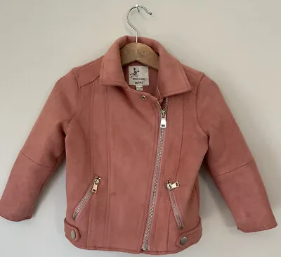 Buy Girls River Island 12-18 Months Pink Biker Jacket 1-1.5 Years • 12£