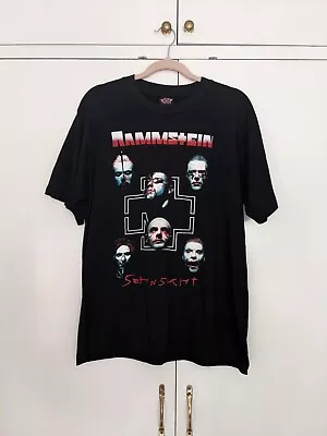 Buy Rammstein - Sehnsucht  - Vintage 1997 Single Stitch T-shirt - Black / Large RARE • 199.99£