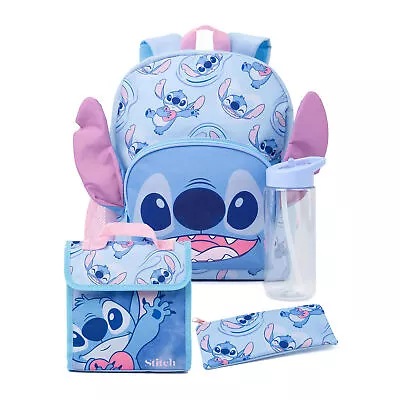 Buy Lilo & Stitch Childrens/Kids 3D Ears Backpack (Pack Of 4) NS7656 • 26.35£