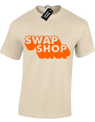 Buy Swap Shop Mens T Shirt Funny Retro Saturday Morning Tv Kids Classic 70's 80's  • 7.99£