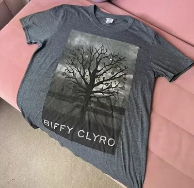 Buy Biffy Clyro T Shirt Rare Rock Band Merch Tee Size Medium Black Chandelier • 10.95£