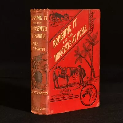 Buy 1882 Roughing It And The Innocents At Home Mark Twain Illustrated • 39£