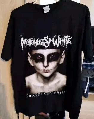 Buy Motionless In White Graveyard Shift Tour T Shirt M 2018 Fruit Of The Loom Rare • 35£