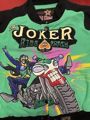 Buy Super Rare JH DESIGN ✖️ DC Comics JOKER Jacket • 326.79£