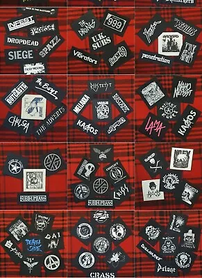 Buy PATCHES PUNK ROCK A To Z Sew On Hardcore Metal Crust Anarcho Grind Straight Edge • 2.75£