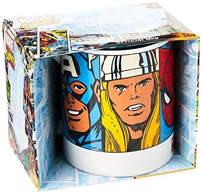 Buy Marvel Superhero Mug Retro Art Official Merch  Comics Coffee Cup New • 8£