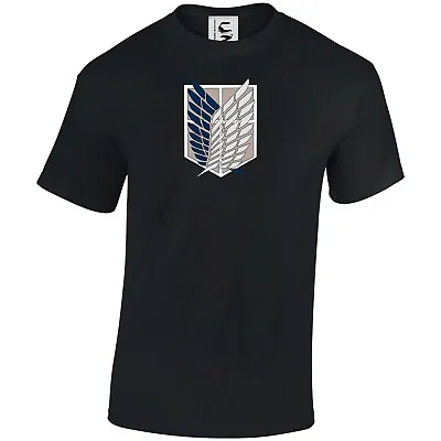 Buy Anime AOT Attack On Titan Scouts Wings Of Freedom T-shirt All Size Adult & Kid • 9.99£