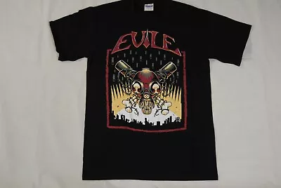 Buy Evile Skull Gasmask T Shirt New Official Enter The Grave Infected Nations Rare • 7.99£