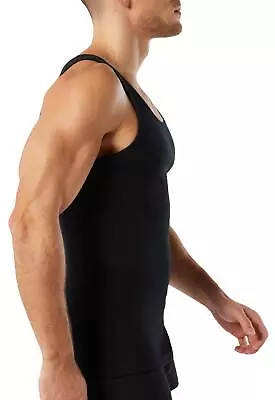 Buy Mens Vests 100% Cotton Sleeveless Ribbed Summer Training Gym Tank Tops All Size • 8.99£