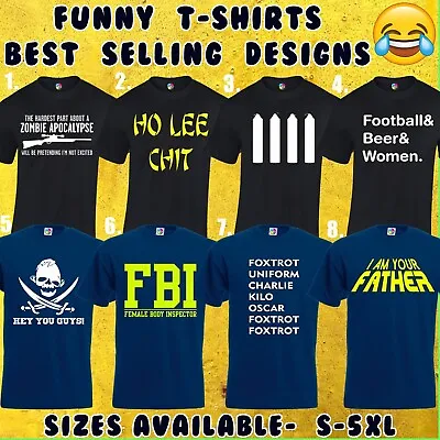 Buy Funny Mens T Shirts Cool Gift Present Idea For Dad Husband Joke Top (d18) • 7.99£