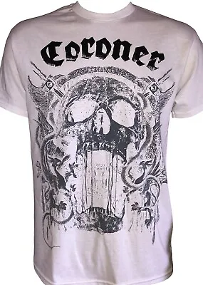 Buy CORONER - Skull - Gildan-Heavy-Cotton-T-Shirt - XL / Extra-Large - 168561 • 13.82£