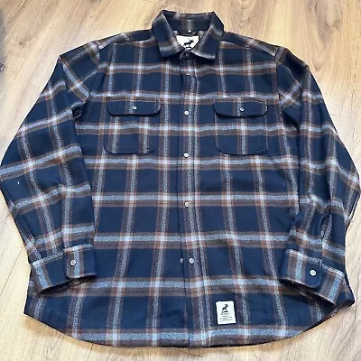 Buy Fat Moose Men’s Jacket Check Size XL • 14.96£
