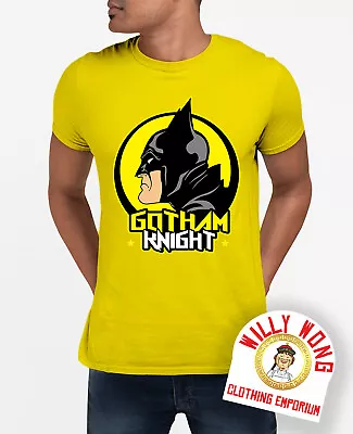 Buy Gotham Knight T-Shirt Retro Bat Cartoon Horror Freedom Figter Tee Classic • 10.82£