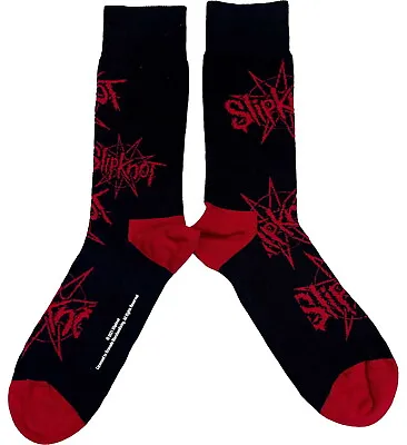 Buy Slipknot Logo Nonagram Black Socks One Size UK 7-11 NEW OFFICIAL • 8.89£