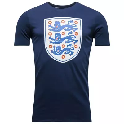 Buy England Football Kid's T-Shirt Nike Navy Large Crest T-Shirt - New • 9.99£