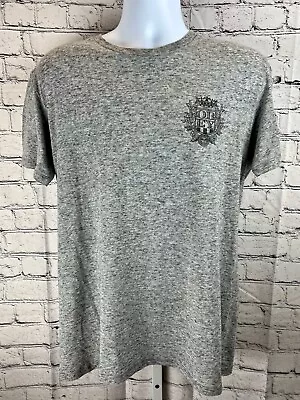 Buy OBEY T-Shirt Top Women's XL Gray Polyester Graphic Print Short Sleeves Crew Neck • 9.64£