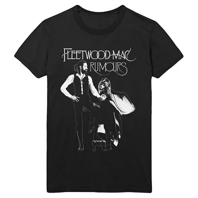 Buy Fleetwood Mac T-Shirt Rumours Album Official New Black • 14.95£