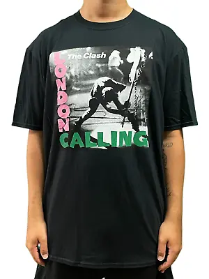 Buy Clash The London Calling BLACK Official Unisex T Shirt Brand New Various Sizes • 12.79£