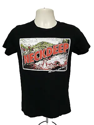 Buy Neck Deep Band The Peace And The Panic Adult Black XS TShirt • 18.94£