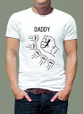 Buy Fist Bump T-Shirt For Dad - Daddy - Grandad - Grandpa - Papa - Pops • 16.99£