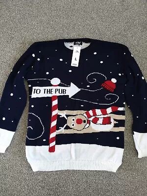 Buy Xmas Jumper (Off To The Pub) • 9.95£