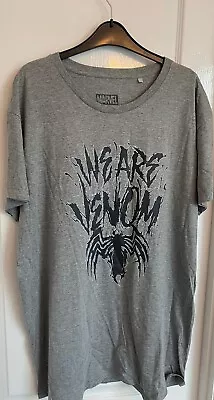 Buy Official Marvel We Are Venom T-shirt Grey XXL • 8£