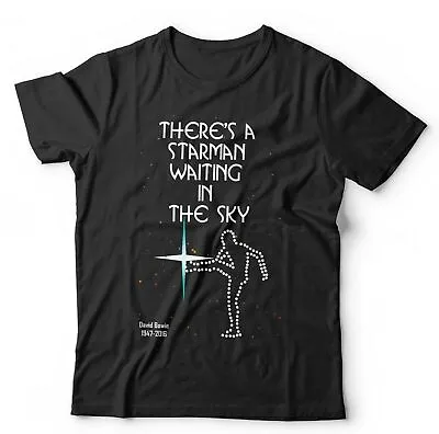 Buy There's A Starman Tshirt Unisex - Bowie, Old Grey Whistle Test, Retro, Vintage • 13.99£