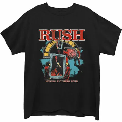 Buy Rush Moving Pictures Black T-Shirt NEW OFFICIAL • 14.89£