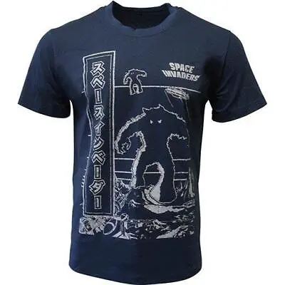 Buy Gaming T-Shirt Space Invaders Cabinet Retro Video Game Tee EU XL/US L • 7.99£
