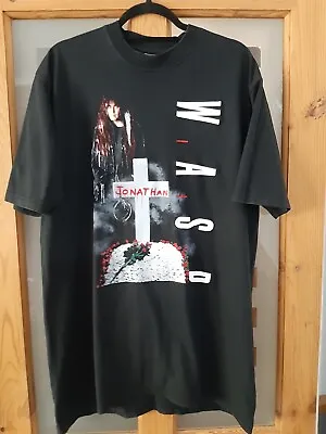 Buy Vintage 90s .. W.A.S.P / Wasp T Shirt .. Crimson Idol ..XL • 25£