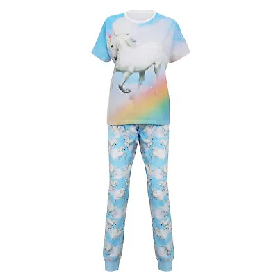 Buy Christmas Shop Womens/Ladies Unicorn Pyjamas RW5048 • 13.59£