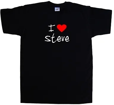 Buy I Love Heart Steve T-Shirt • 8.99£