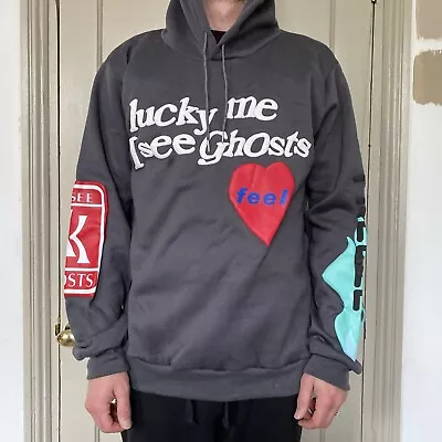Buy LUCKY ME I SEE GHOSTS Kanye Inspired Hoodie • 20.30£