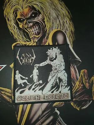 Buy Sigh Patch Black Metal Kawir Battle Jacket  6666 • 9.27£
