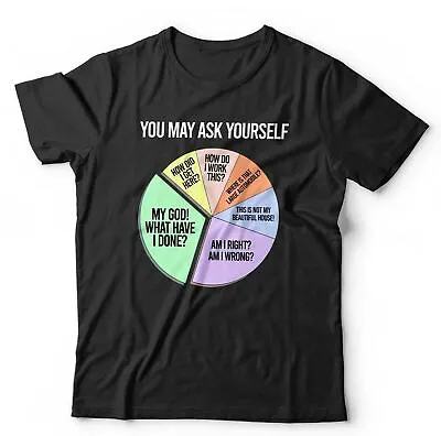 Buy You May Ask Yourself Tshirt Unisex - Talking Heads Once In A Lifetime, Music • 13.99£