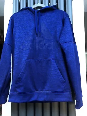 Buy Adidas Team Issue Hoodie Mens Size Medium Hooded Sweatshirt Blue BQ8763 VGC • 12£