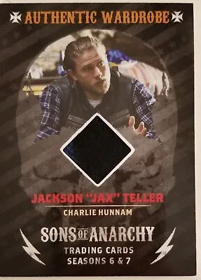Buy Rare ! Sons Of Anarchy Jax Teller Seasons 6-7 Wardrobe Card M05 • 47.08£