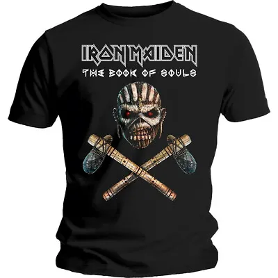 Buy ** Iron Maiden Book Of Souls Axe T-shirt Official ** • 16£