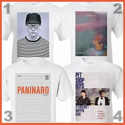 Buy PET SHOP BOYS - Paninaro, Disco, Suburbia. Fan T-shirt. 1980s • 16.95£