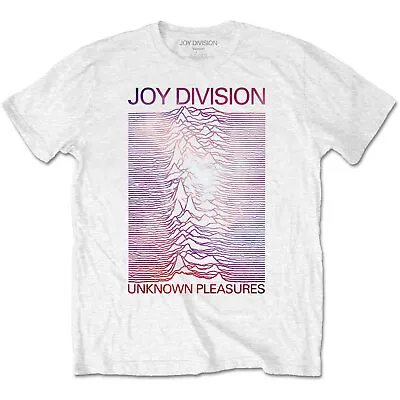 Buy Joy Division Space Unknown Pleasures Gradient Official Tee T-Shirt Mens Unisex • 15.99£
