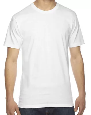 Buy American Apparel Unisex Fine Jersey Cotton Tee Short Sleeve T-Shirt • 11.99£
