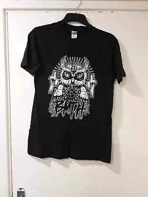Buy Bring Me The Horizon T-Shirt Large Black BMTH Owl Band Concert Tour Merch Tee M • 20£