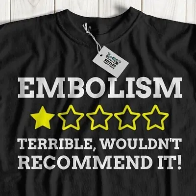 Buy Unisex Funny Pulmonary Embolism T-Shirt Blood Clot Gifts Deep Vein Thrombosis • 14.95£