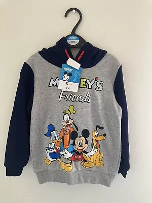 Buy Disney Mickey Mouse & Friends Hoodie 3-4 Years BNWT From TU • 9.99£