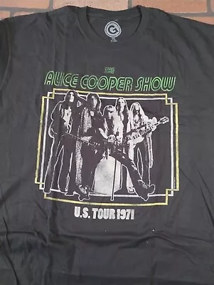 Buy THE ALICE COOPER SHOW - Distressed  US Tour 1971  T-shirt ~Never Worn~ S XXL • 37.60£