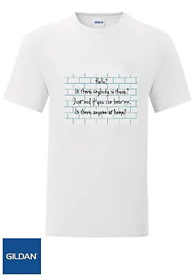 Buy Comfortably Numb The Wall T-shirt Inspired By Pink Floyd Retro 70s Rock Song 🎸 • 11.99£