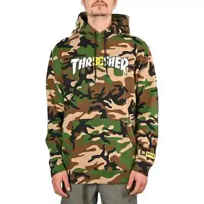 Buy DC X Thrasher Pullover Hoodie - Camo • 79.99£