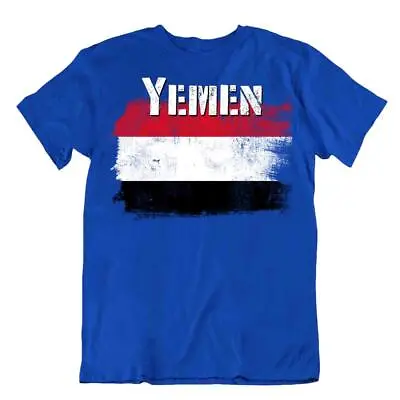 Buy Yemen Flag Tshirt T-shirt Tee Top City Map Bright Future Dark Past Basic TEXTILE • 22.47£