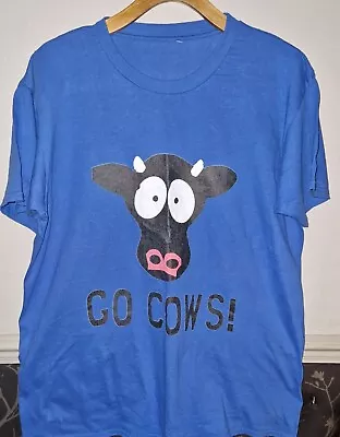 Buy Vintage South Park T Shirt  Go Cows  • 12£