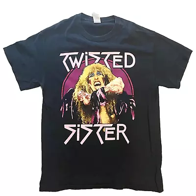 Buy Twisted Sister - Stay Hungry Short Sleeve Size Medium Black Gildan Heavy Cotton • 63.24£